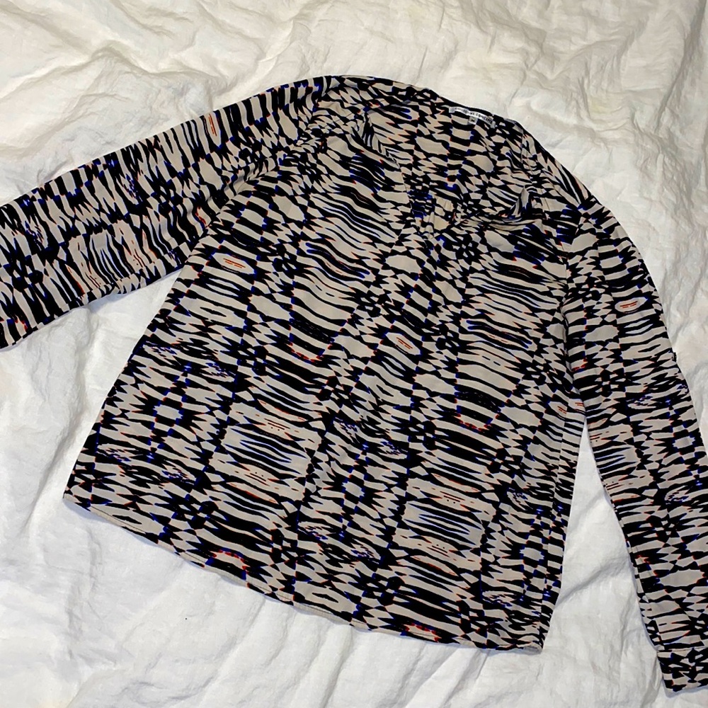 Collective Concepts Multicolor Patterned Blouse